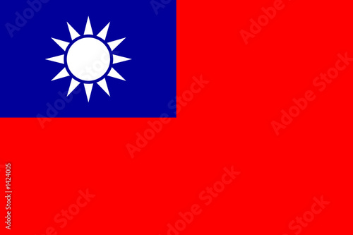 flag of taiwan photo