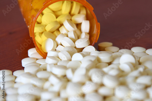 bottle of medicine