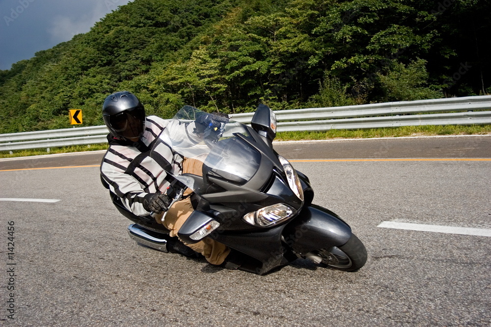Fototapeta premium motorcycle rider