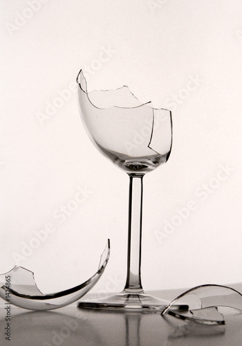 verre cassé photo