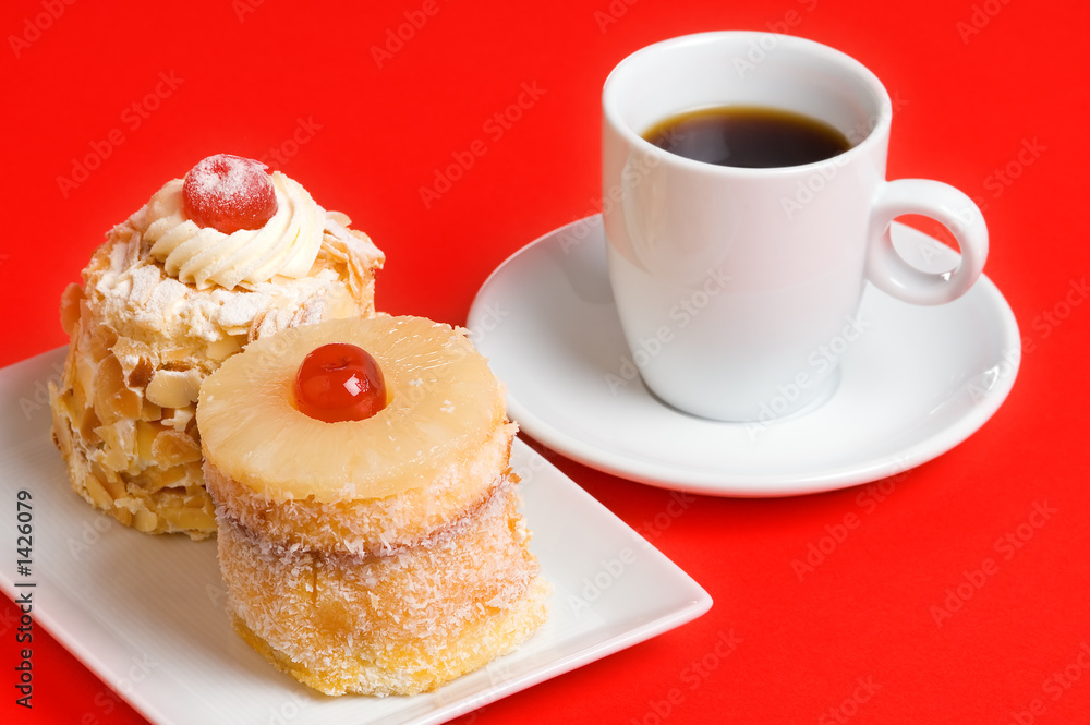 cakes and coffee cakes and coffee