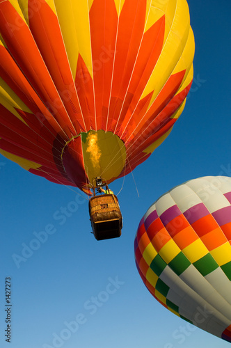 hot air balloons