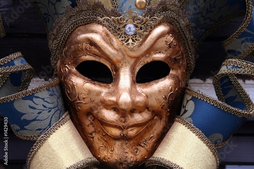 mask of carnival of venice photo