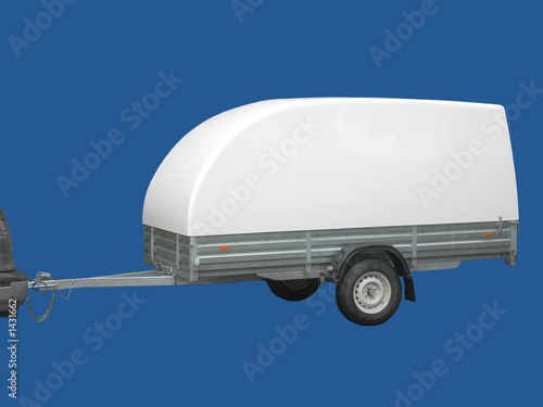 white trailer