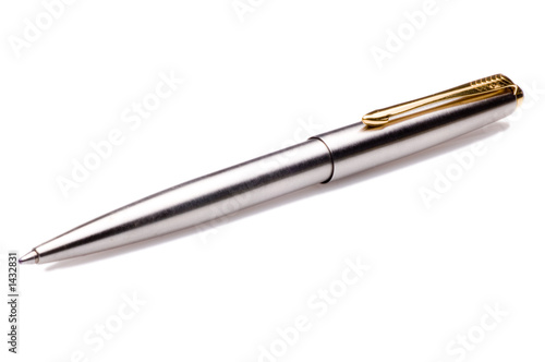 silver pen