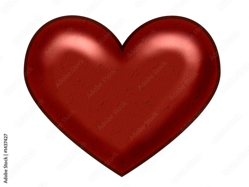 red christmas heart