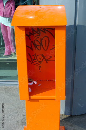 newspaper stand