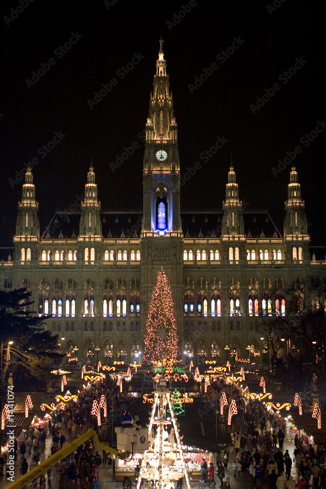 Fototapeta premium christkindlmarkt in wien