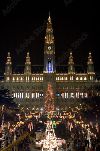 christkindlmarkt in wien photo