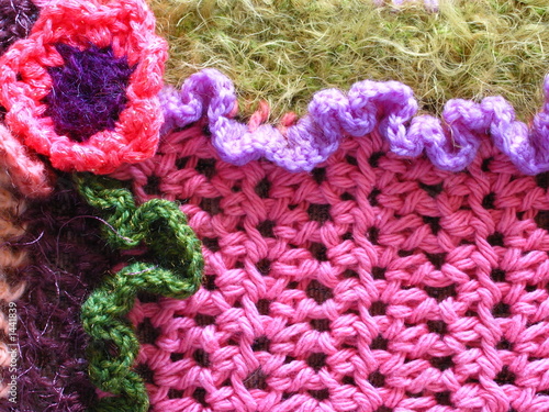hot pink crochet