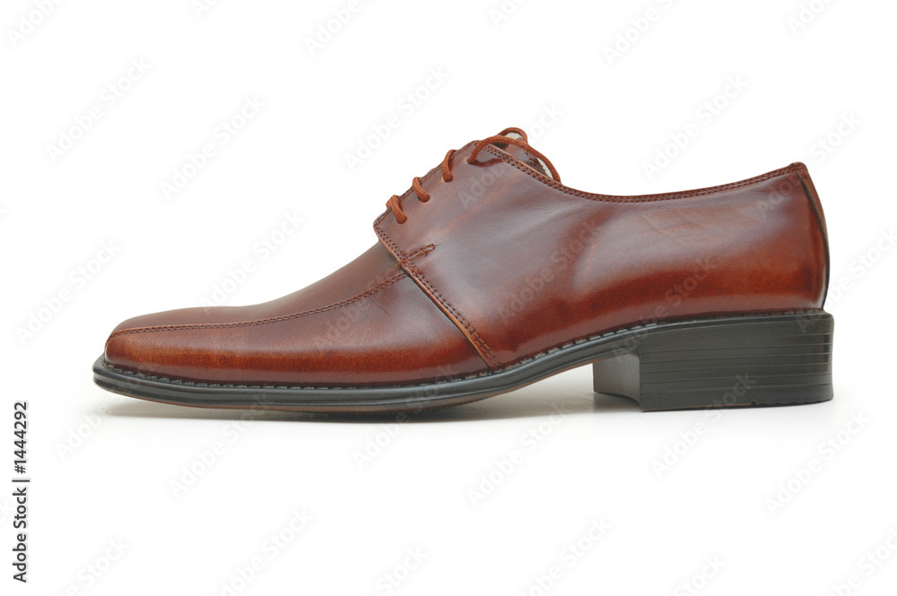 male shoe isolated on white male shoe isolated on white
