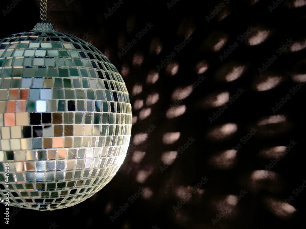 Obraz premium disco ball reflections