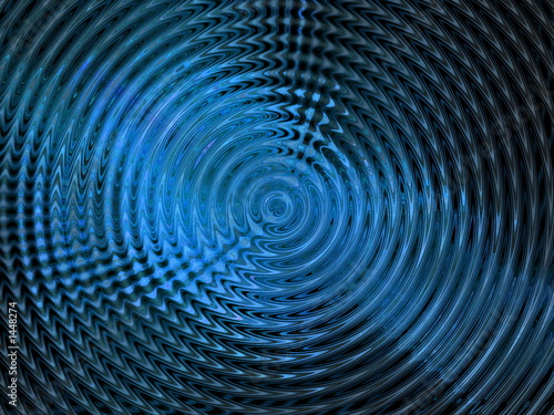 abstract hypnotic blue background