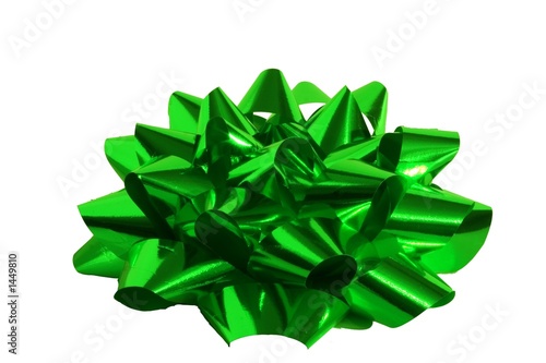 green bow