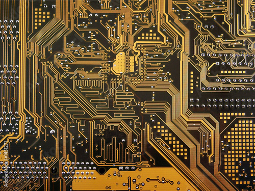 motherboard detail photo