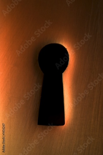 red keyhole