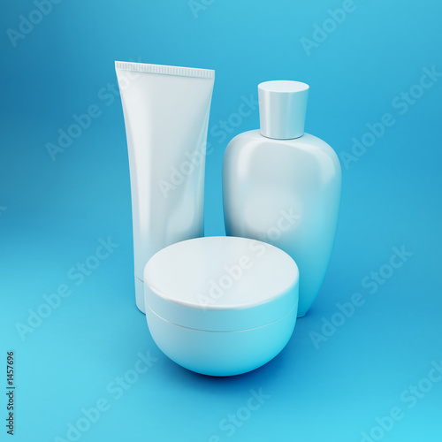 cosmetic products 6 - blue