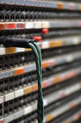 old telephone wire