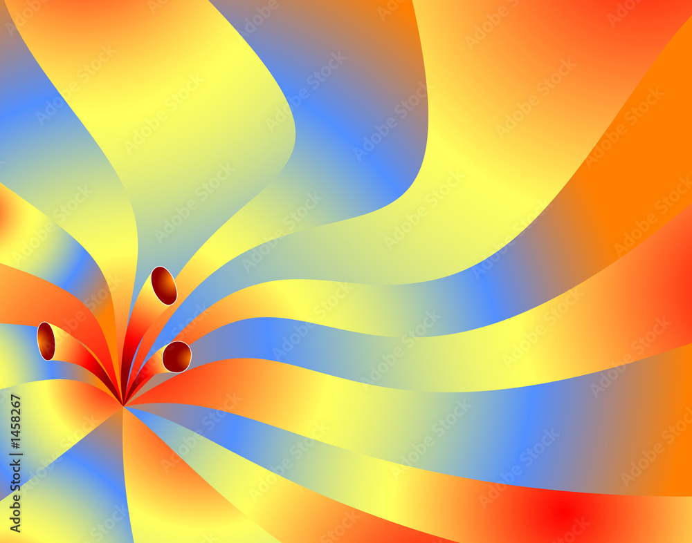 Fototapeta premium abstract flower