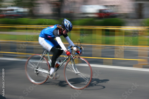 very fast cyclist © stakaz