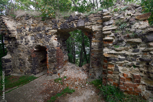 Fototapeta Naklejka Na Ścianę i Meble -  mist ruins