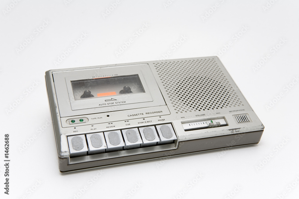 Obraz premium cassette recorder