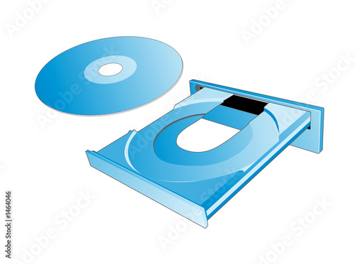 computer dvd/cd rom drive open
