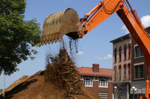 construction excavator
