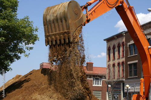 construction excavator