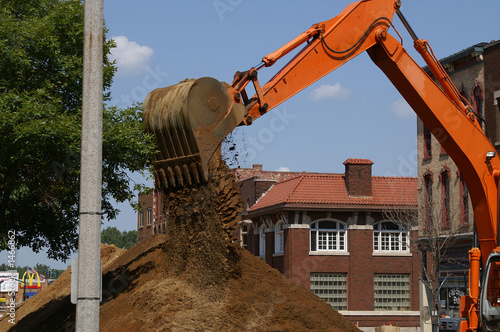 construction excavator