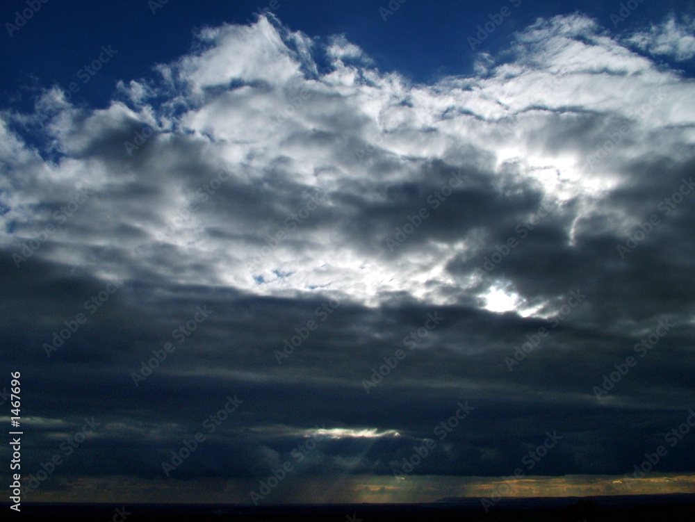 Obraz premium storm in sky