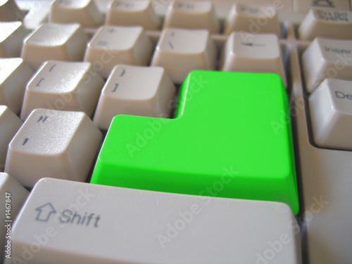 green button