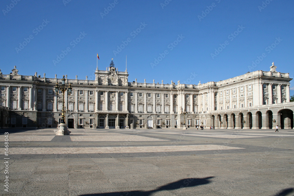royal palace in madrid.