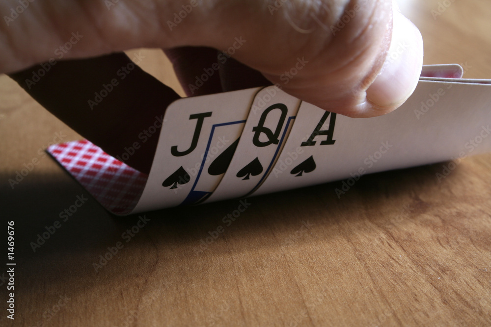 playing cards tricks focuses Stock Photo Adobe Stock