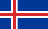 island iceland fahne flag
