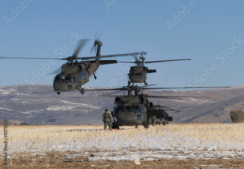 helicopter formation