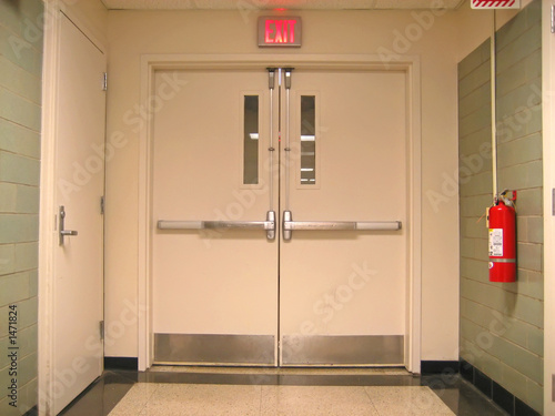 school emergency exit