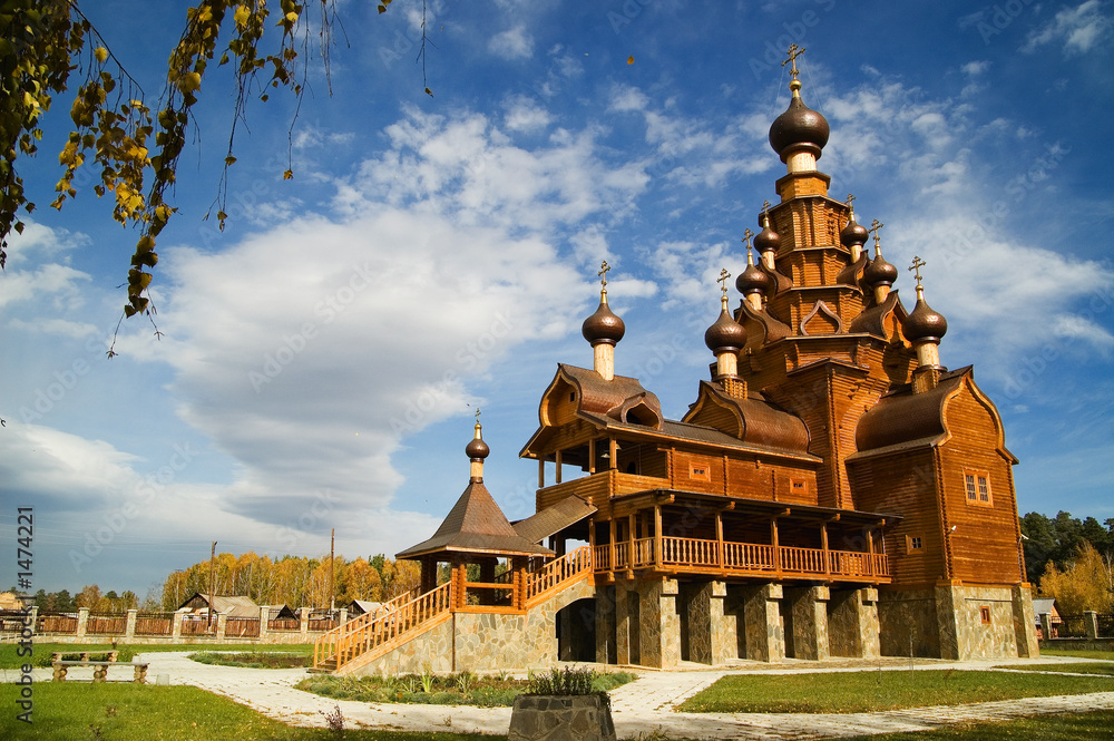 wooden church of russia
