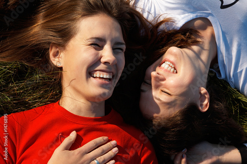 laughing girls