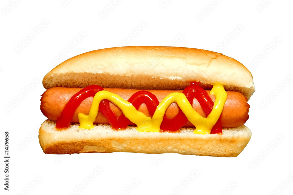 hot dog with ketchup and mustard hot dog with ketchup and mustard