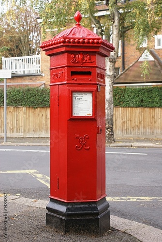 victorian mail box