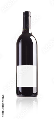 bottle of red wine