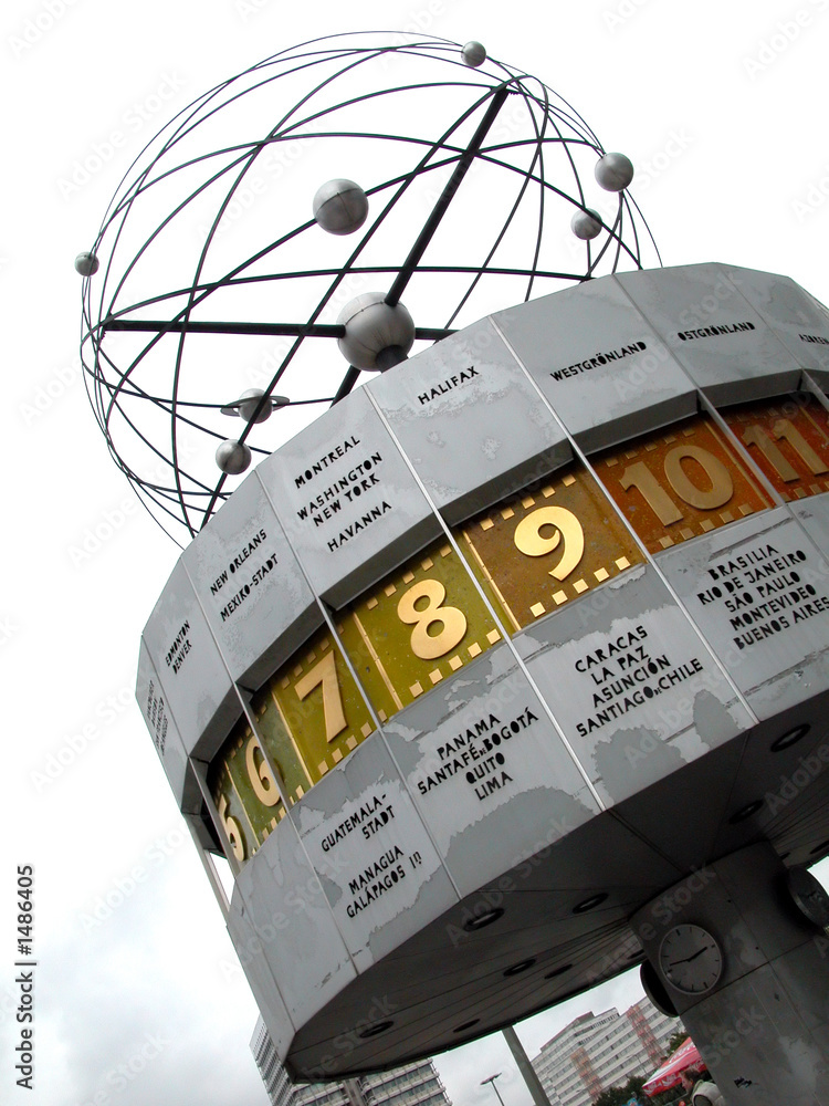 Fototapeta premium timezones berlin