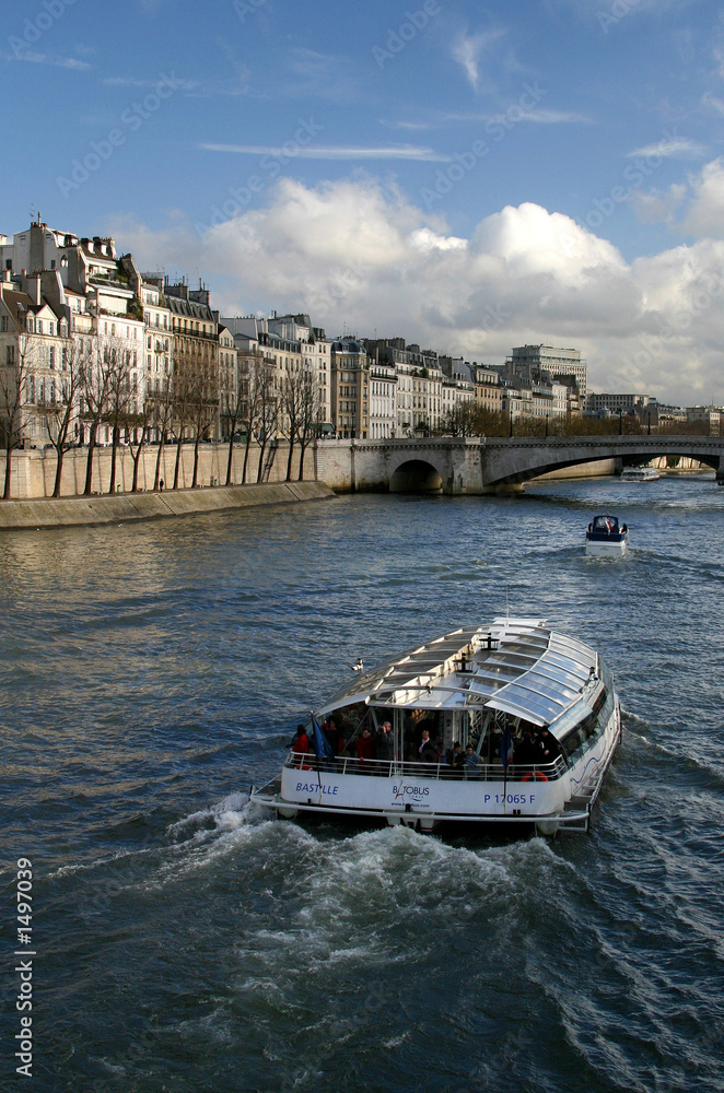 Fototapeta premium quai de seine paris