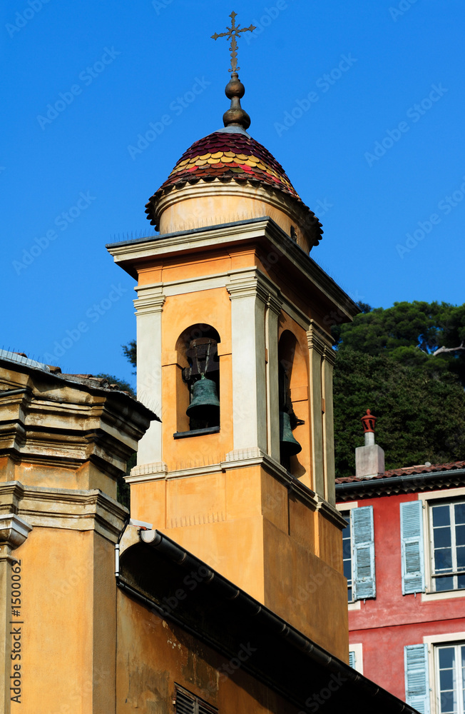 france, french riviera, nice: church