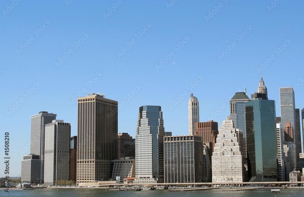Obraz premium lower manhattan skyline