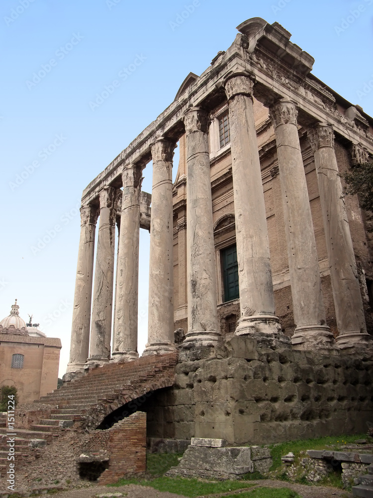 temple in the roman forum