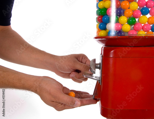 Φωτογραφία vintage gumball machine