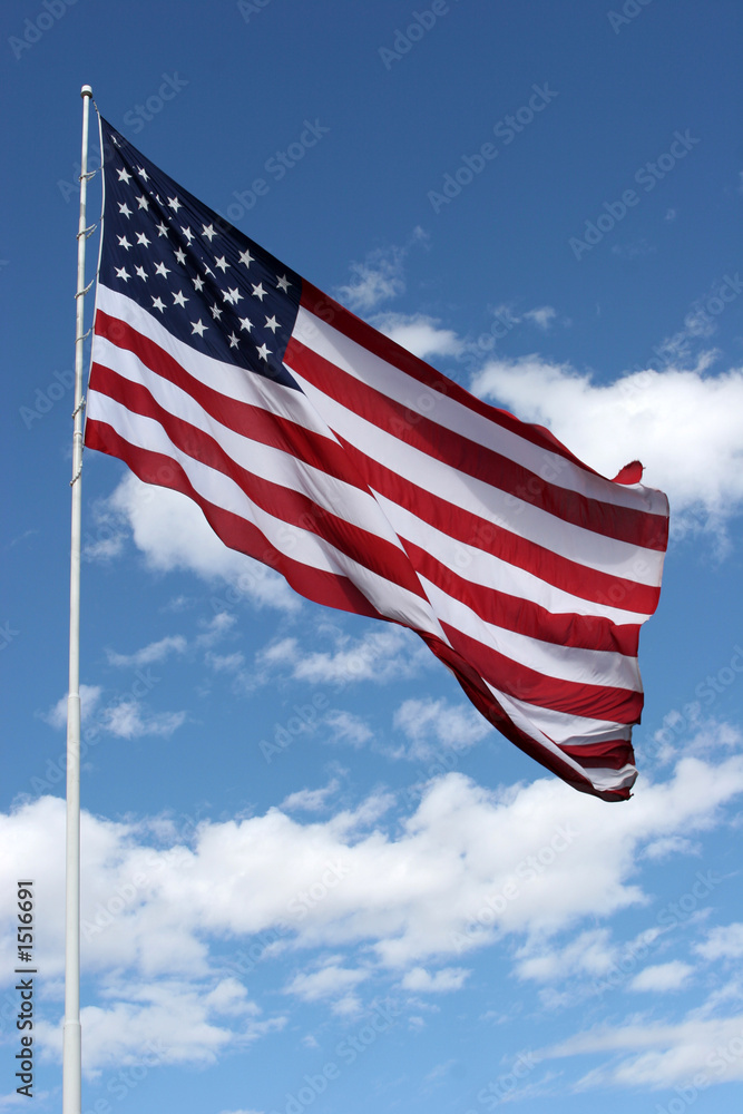 Naklejka premium american flag