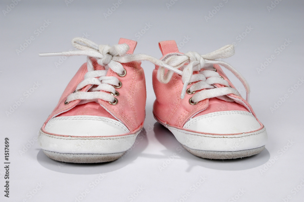 baby girl pink sneakers